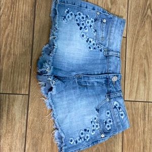 Jean shorts